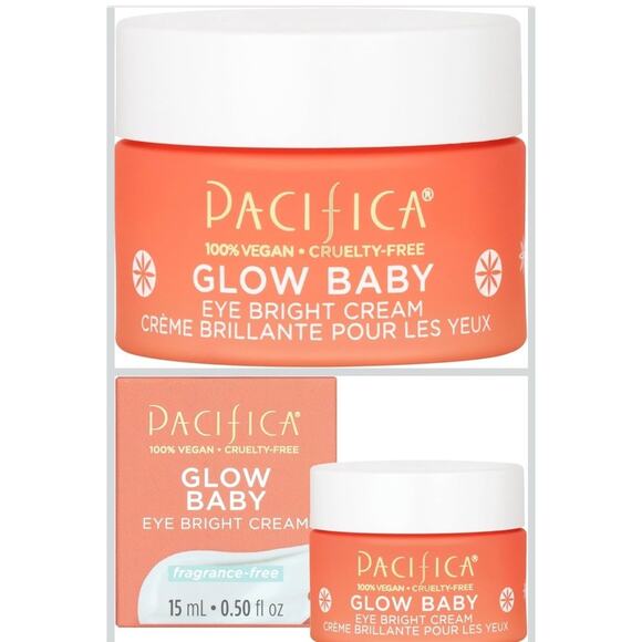 NIB Pacifica Glow Baby VitaGlow Lotion, Setting Mist, Eye Cream, Exfoliant NEW! - Picture 6 of 10
